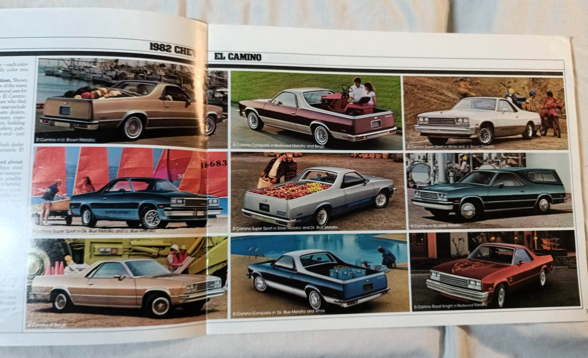 Chevrolet '82 Chevy El Camino Dealer Sales Brochure - TulipStuff