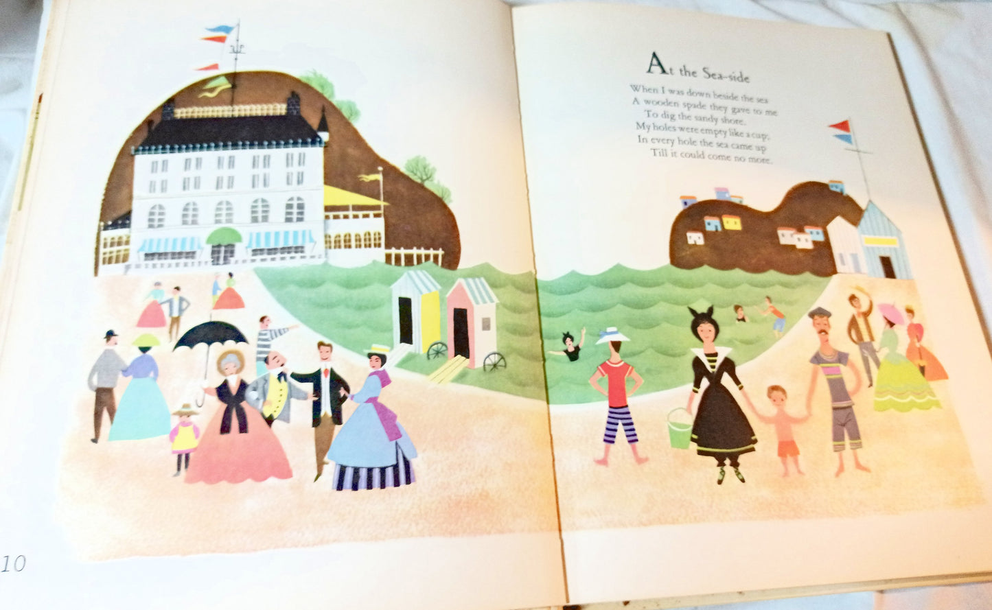 A Child's Garden Of Verses Robert Louis Stevenson Big Golden Book 1966 - TulipStuff