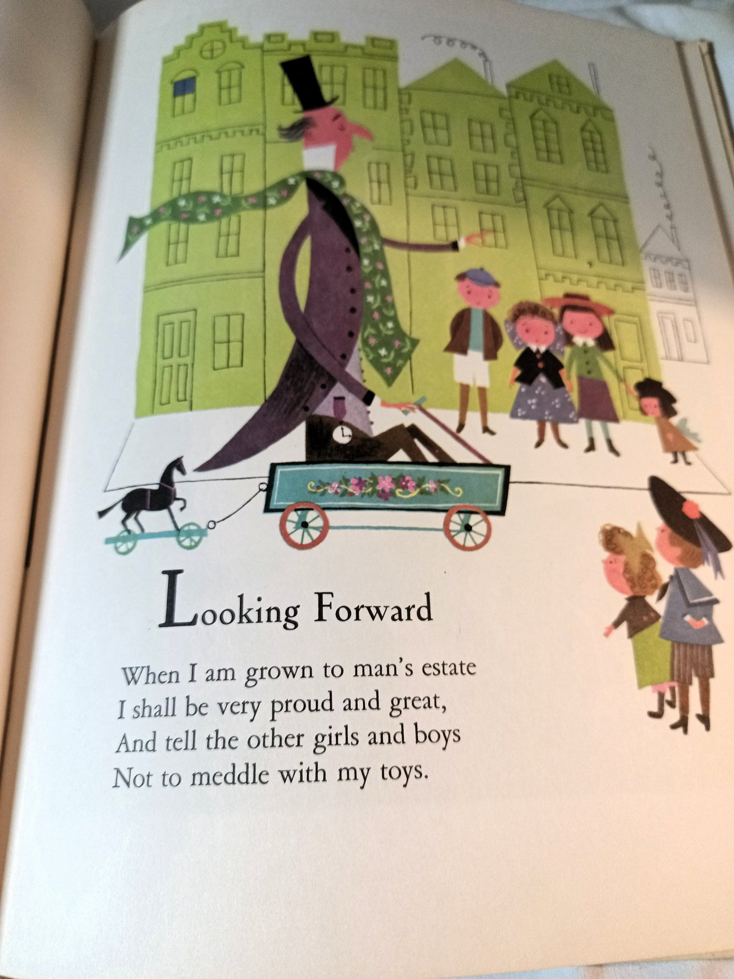 A Child's Garden Of Verses Robert Louis Stevenson Big Golden Book 1966 - TulipStuff