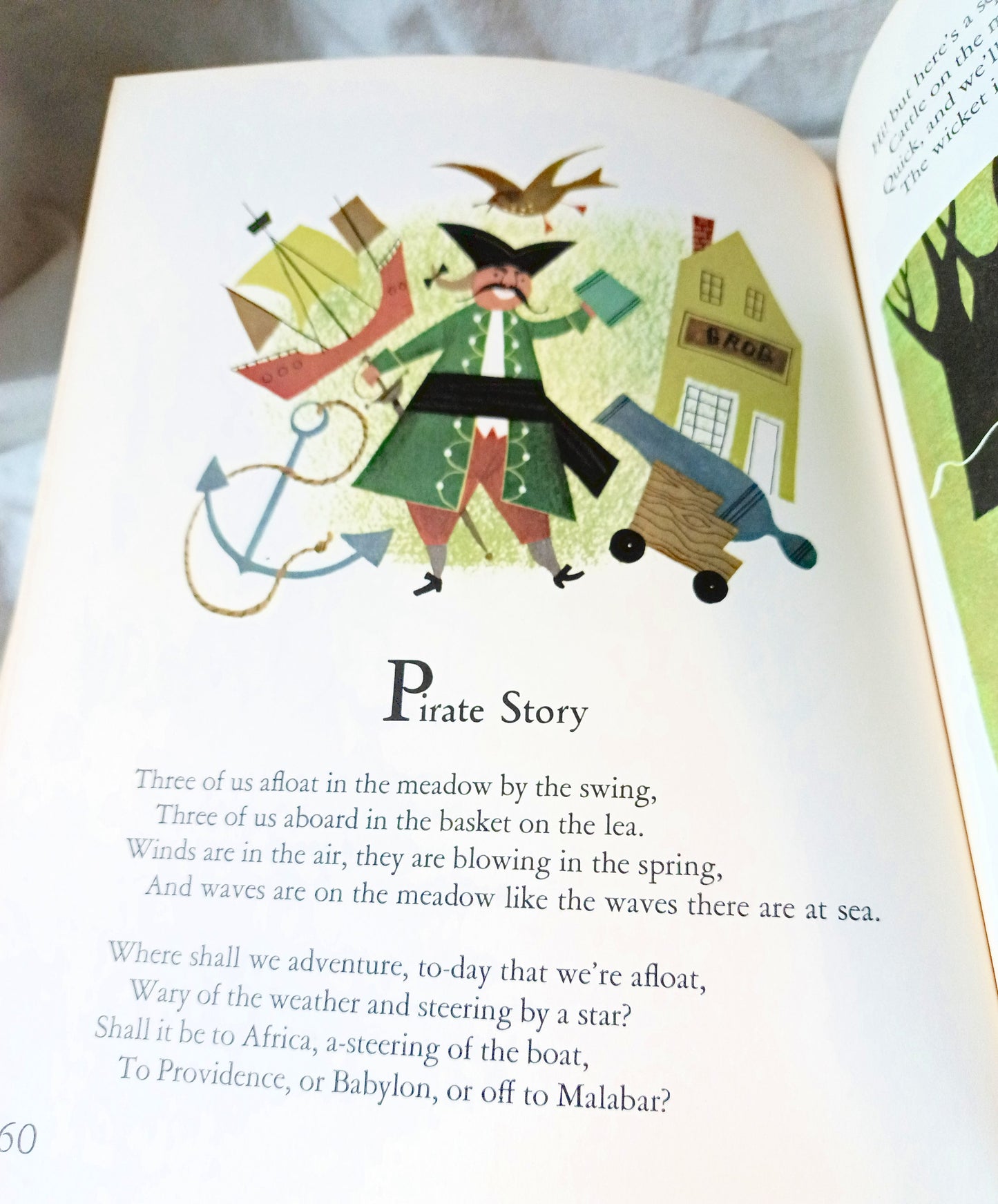 A Child's Garden Of Verses Robert Louis Stevenson Big Golden Book 1966 - TulipStuff