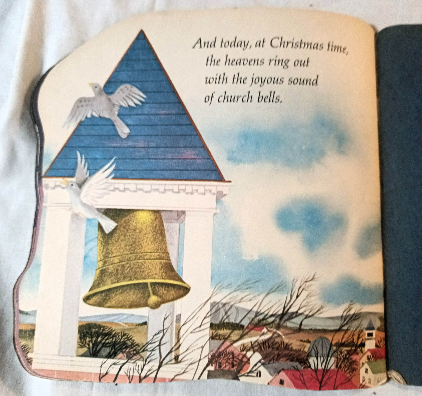 The Christmas Angel Book William Dugan Golden Shape Book 1965 - TulipStuff