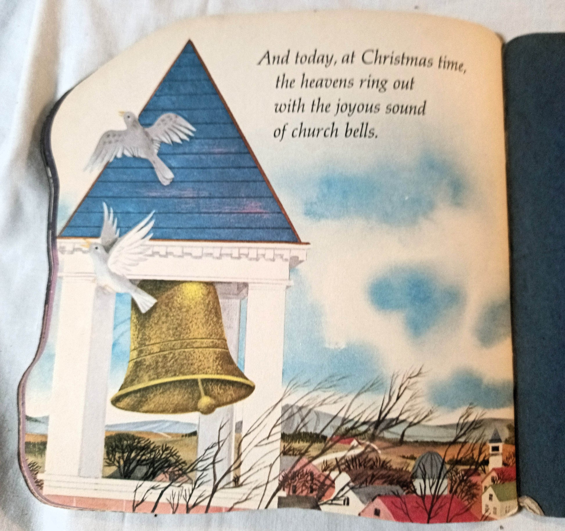 The Christmas Angel Book William Dugan Golden Shape Book 1965 - TulipStuff