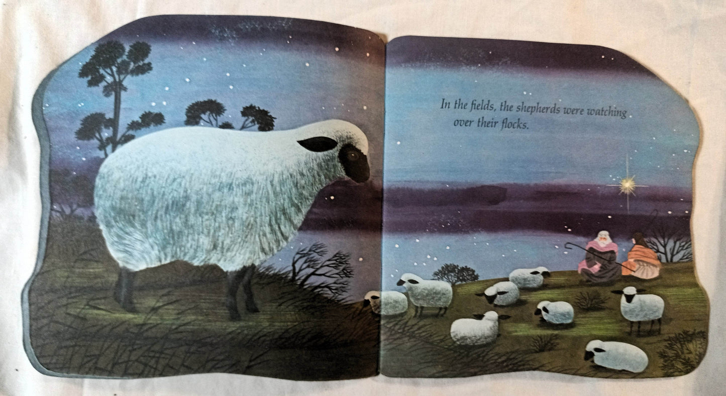 The Christmas Angel Book William Dugan Golden Shape Book 1965 - TulipStuff