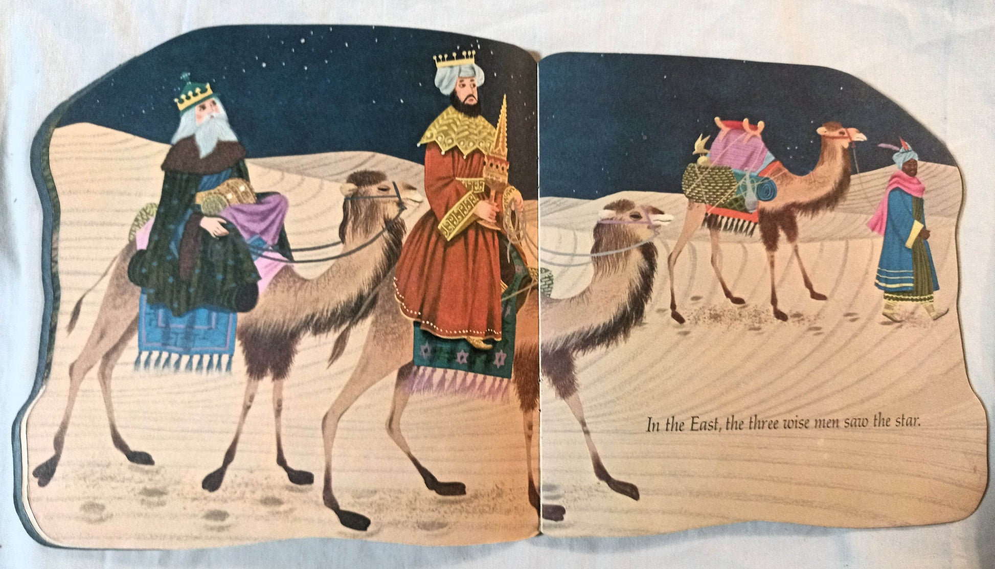 The Christmas Angel Book William Dugan Golden Shape Book 1965 - TulipStuff