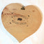 Christopher Gurshin Primitive House Painting Wooden Heart Plaque 1980s - TulipStuff