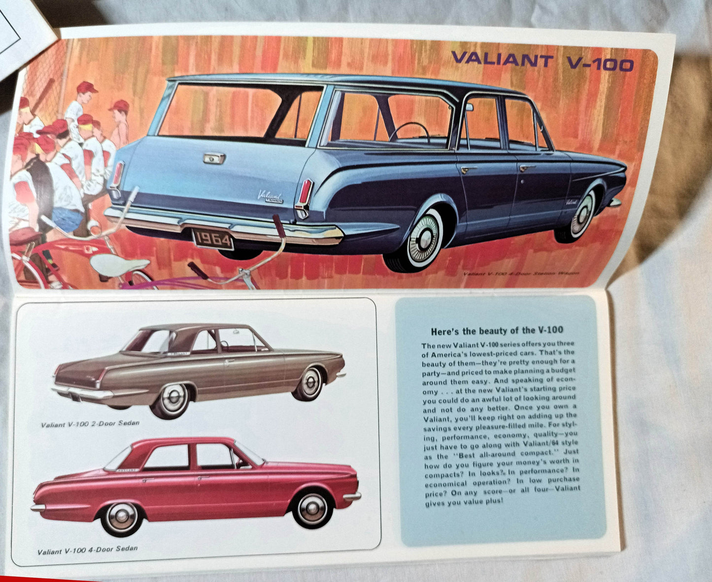 1964 Cars Chrysler Motors Plymouth Dodge Simca Imperial Full Line Booklet - TulipStuff