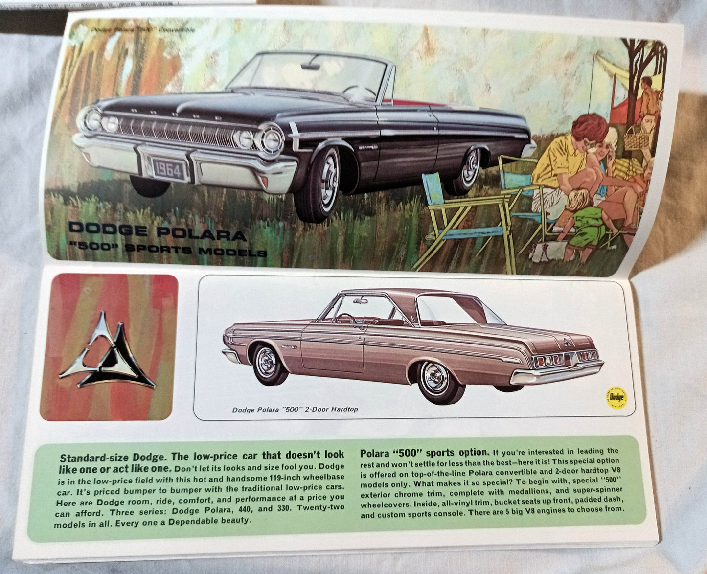 1964 Cars Chrysler Motors Plymouth Dodge Simca Imperial Full Line Booklet - TulipStuff