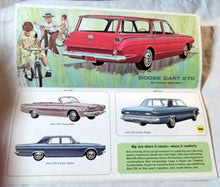 Load image into Gallery viewer, 1964 Cars Chrysler Motors Plymouth Dodge Simca Imperial Full Line Booklet - TulipStuff
