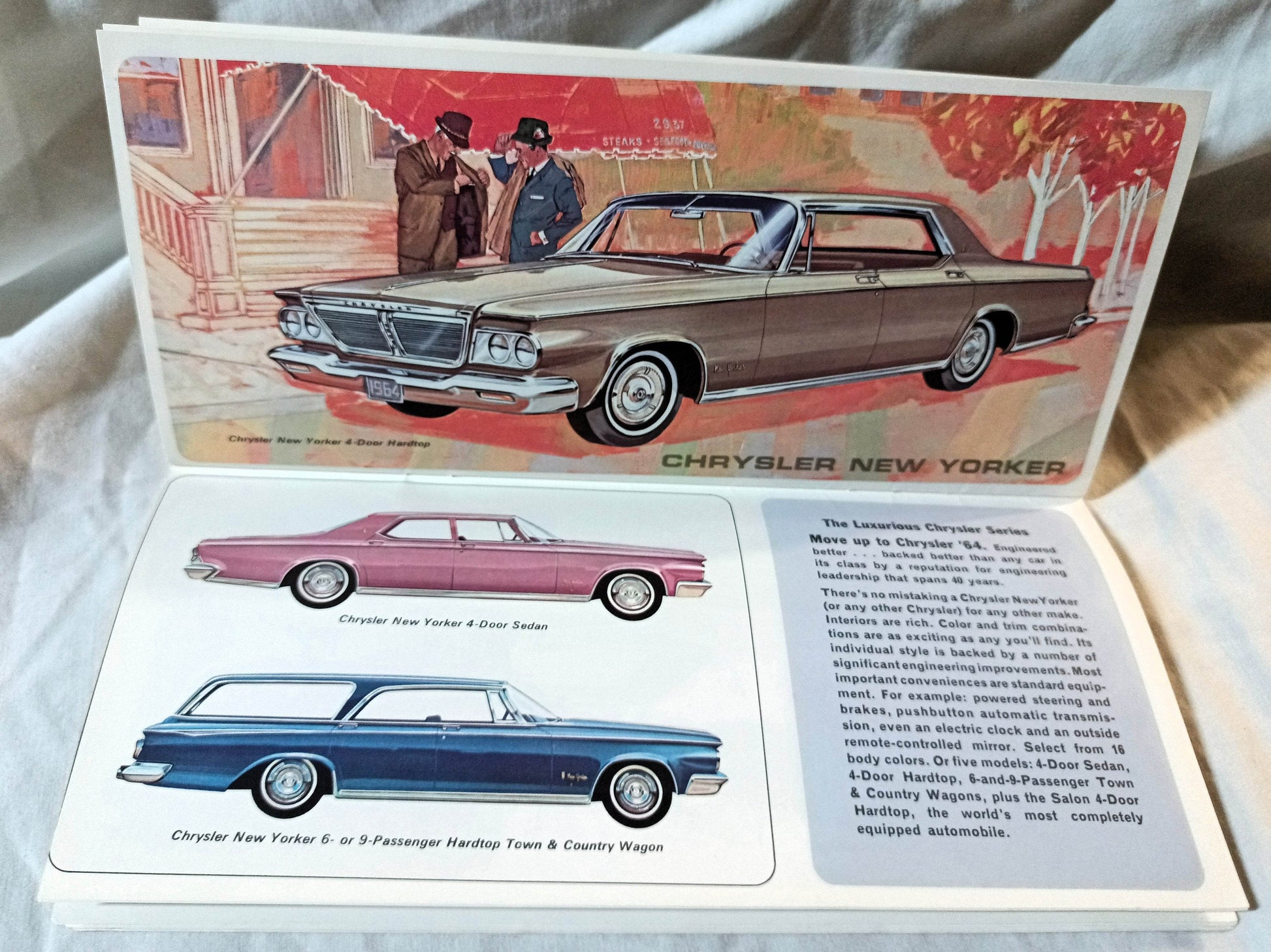 1964 Cars Chrysler Motors Plymouth Dodge Simca Imperial Full Line Booklet - TulipStuff