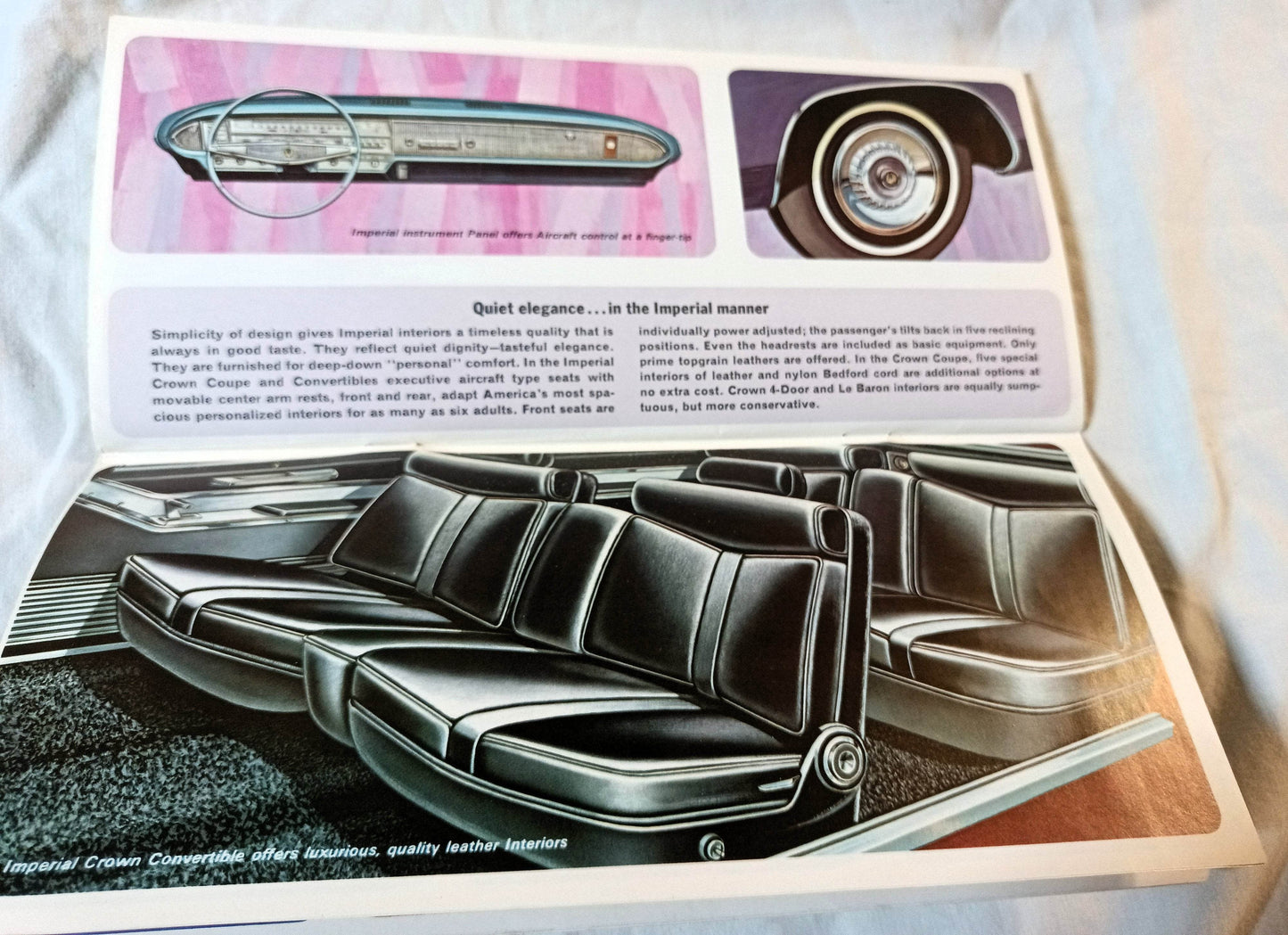 1964 Cars Chrysler Motors Plymouth Dodge Simca Imperial Full Line Booklet - TulipStuff