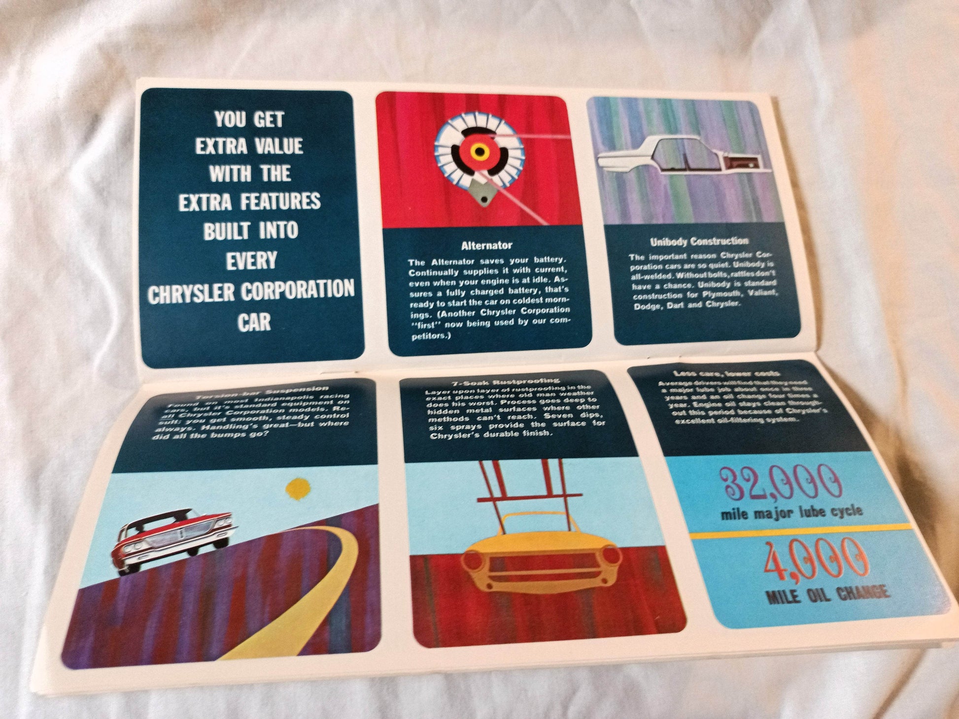 1964 Cars Chrysler Motors Plymouth Dodge Simca Imperial Full Line Booklet - TulipStuff