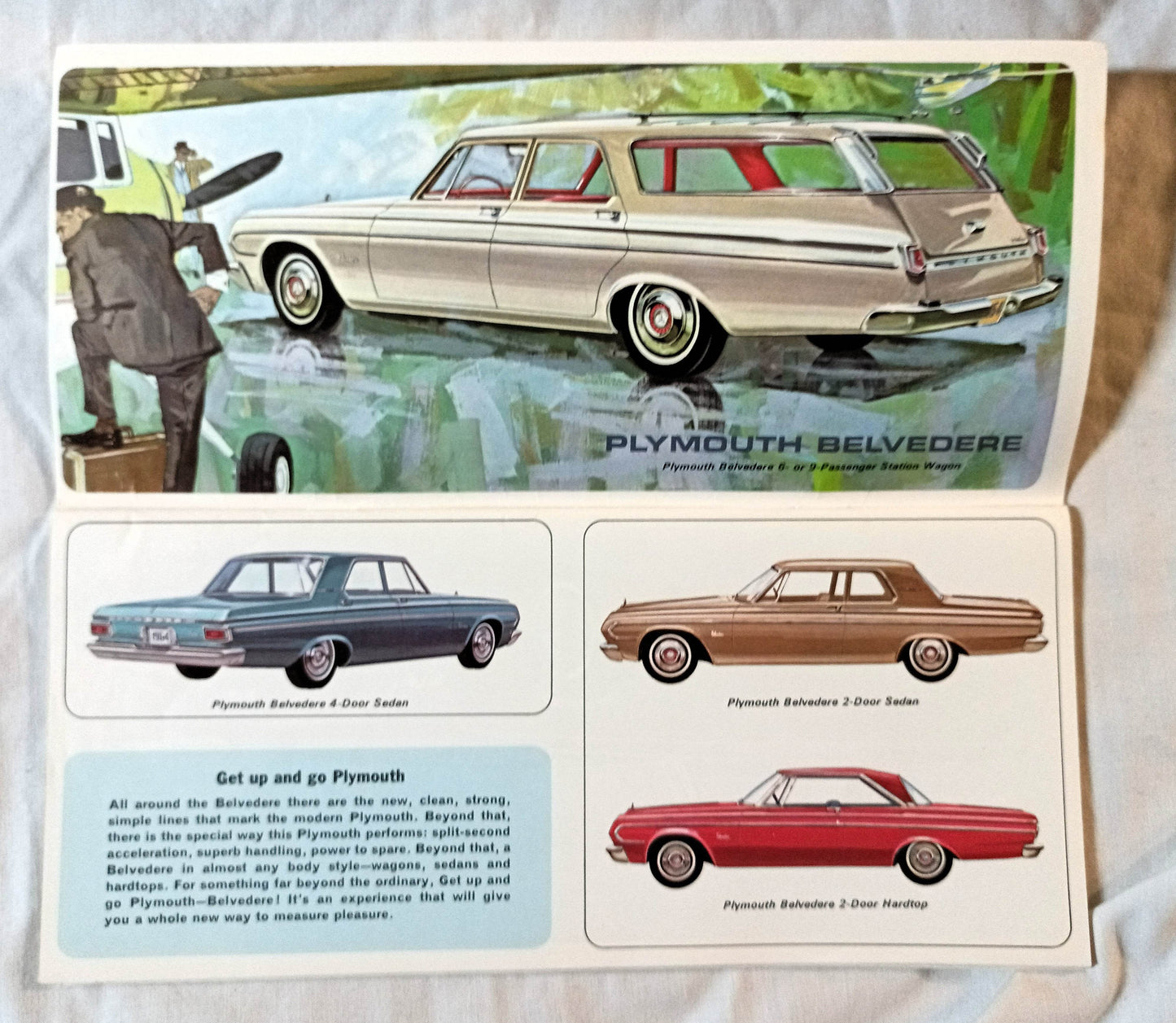 1964 Cars Chrysler Motors Plymouth Dodge Simca Imperial Full Line Booklet - TulipStuff