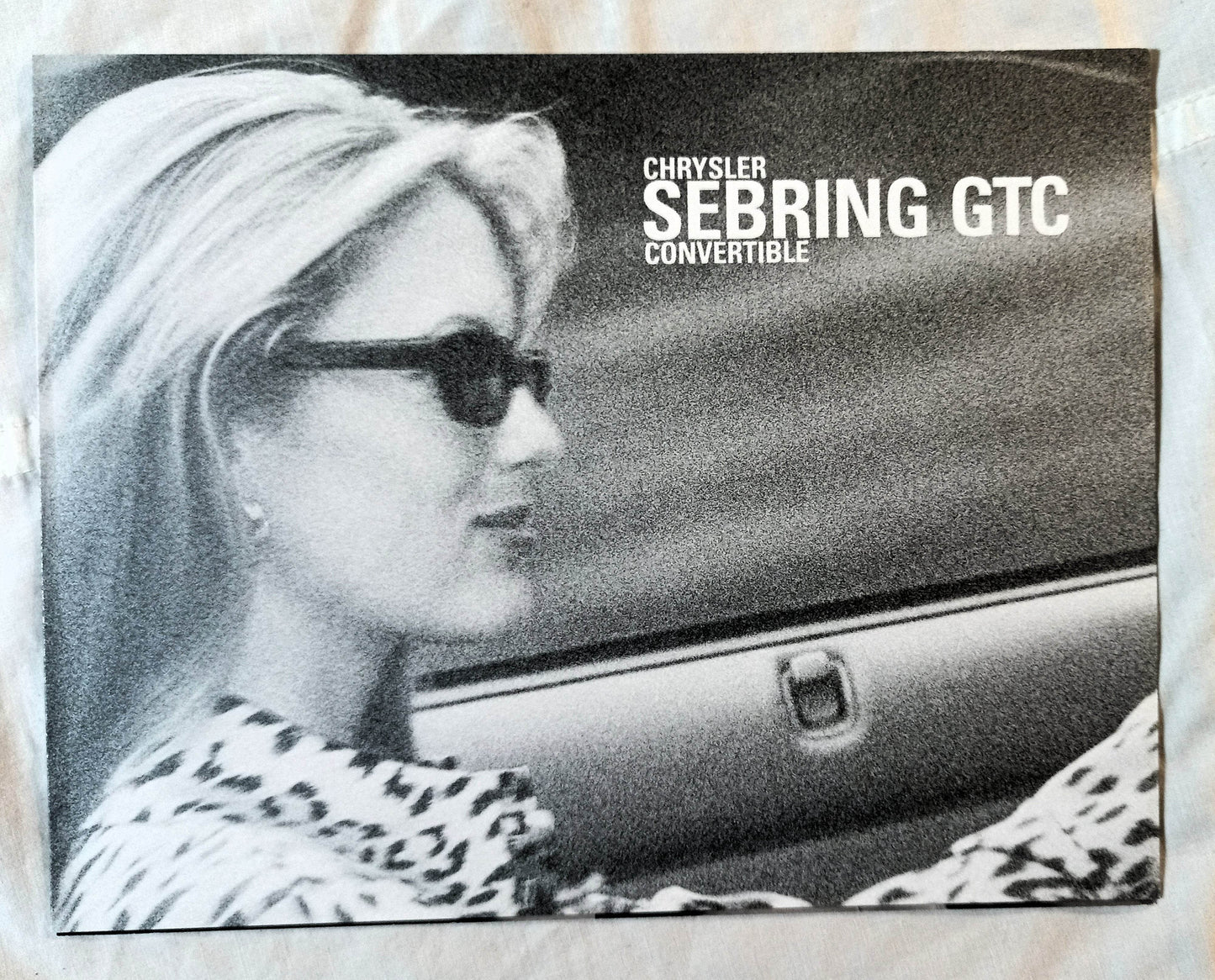 Chrysler Sebring GTC Convertible Dealer Sales Brochure 2002 - TulipStuff