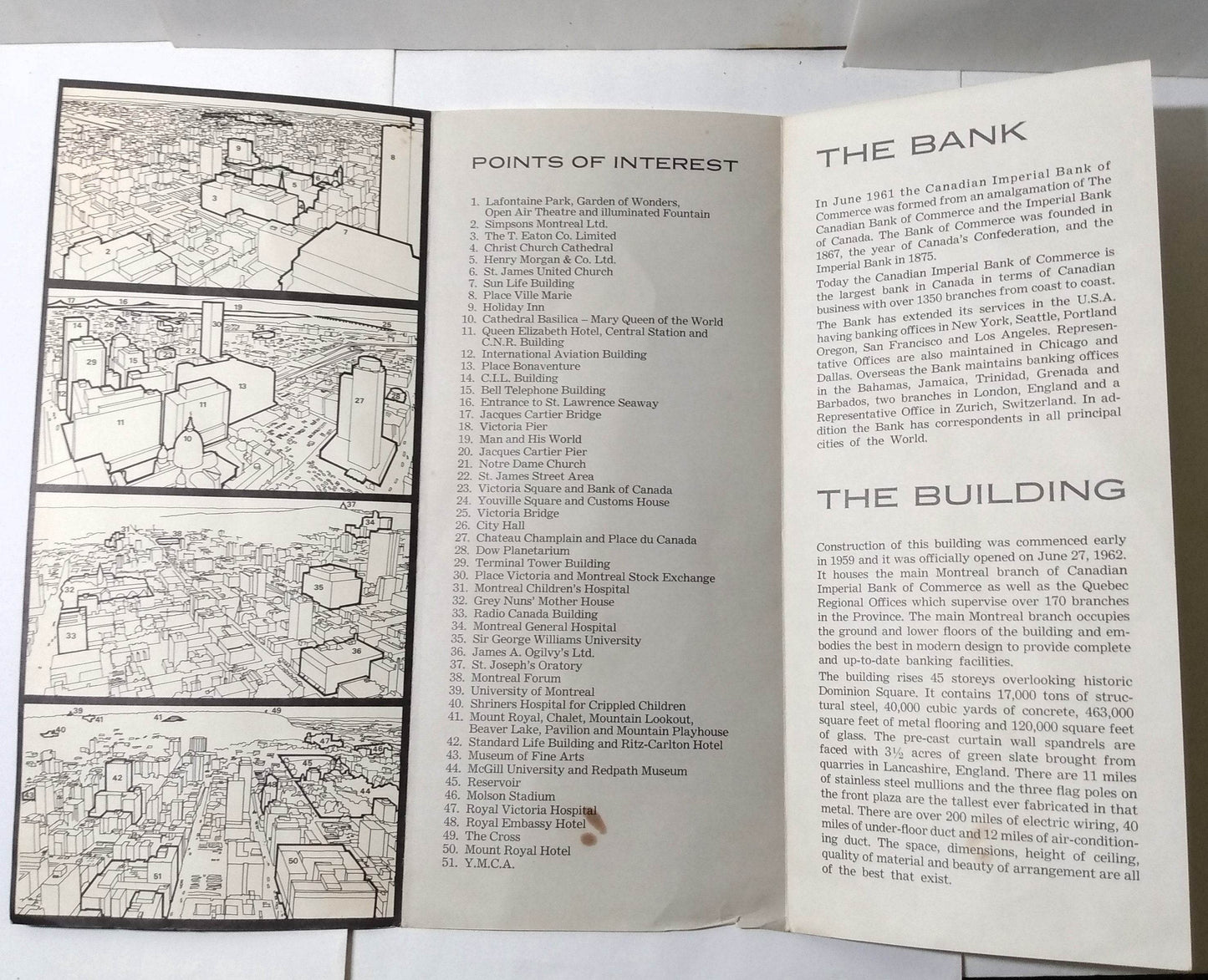 Canadian Imperial Bank of Commerce Building CIBC Tower Montreal 1968 - TulipStuff
