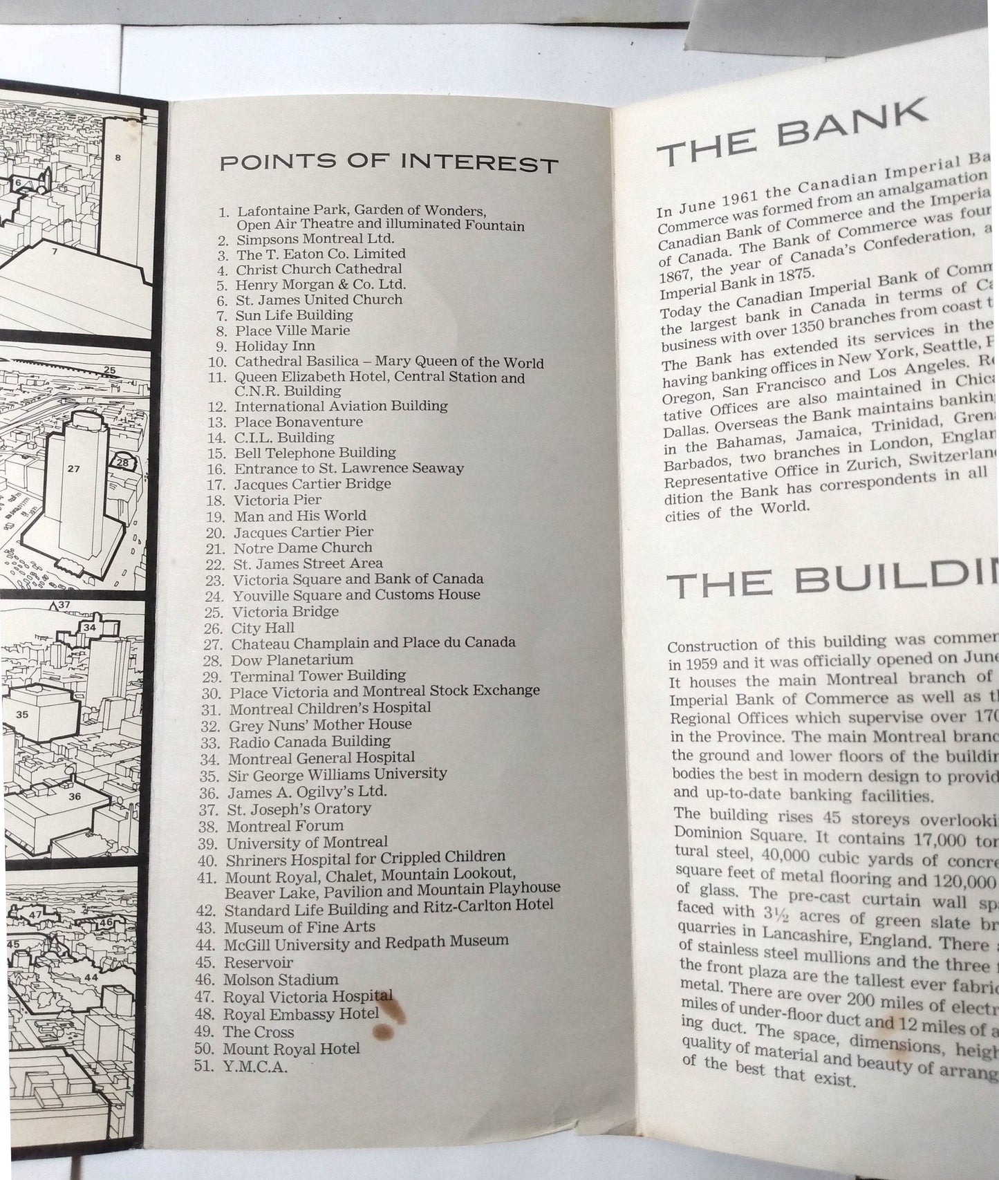 Canadian Imperial Bank of Commerce Building CIBC Tower Montreal 1968 - TulipStuff