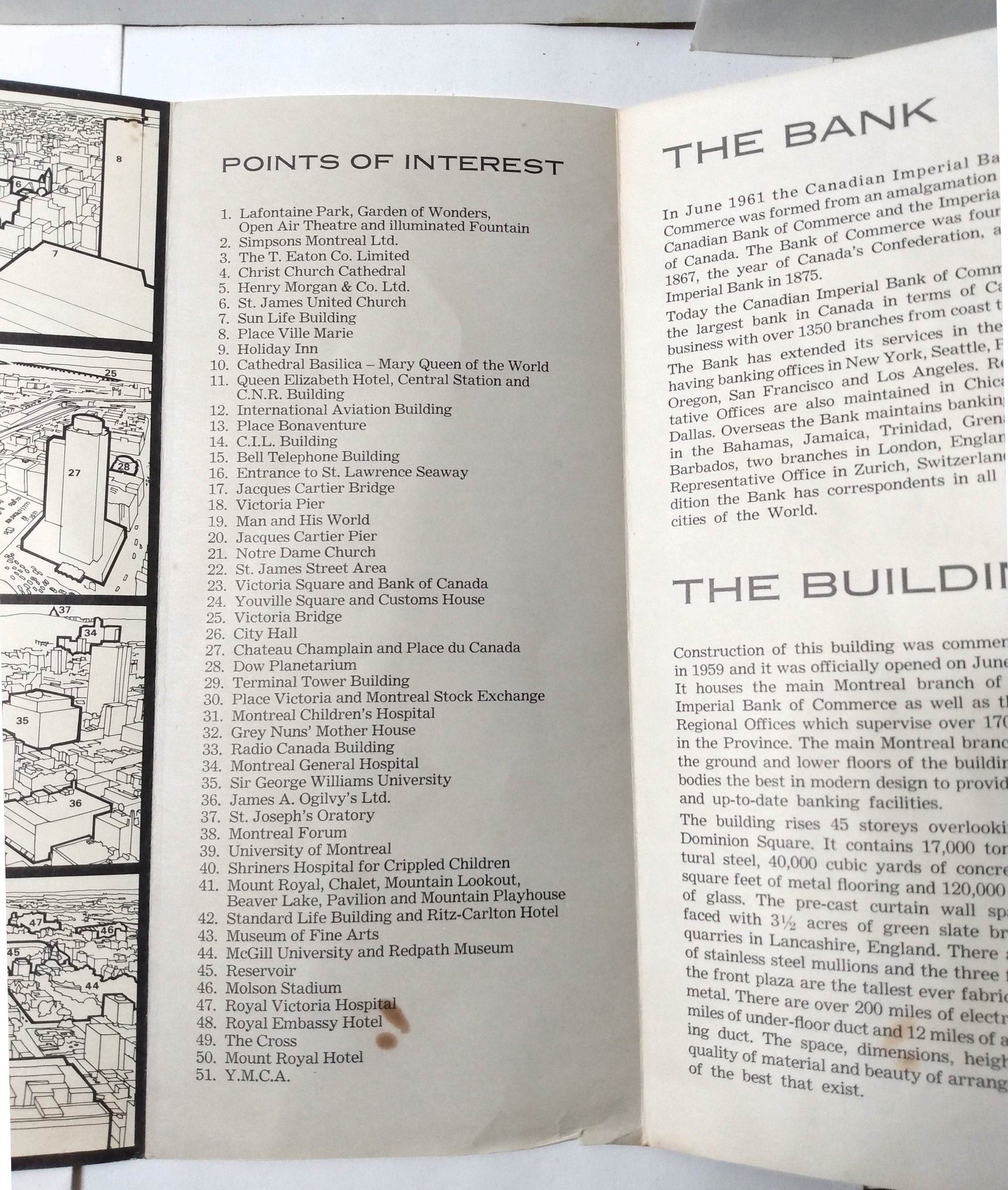 Canadian Imperial Bank of Commerce Building CIBC Tower Montreal 1968 - TulipStuff