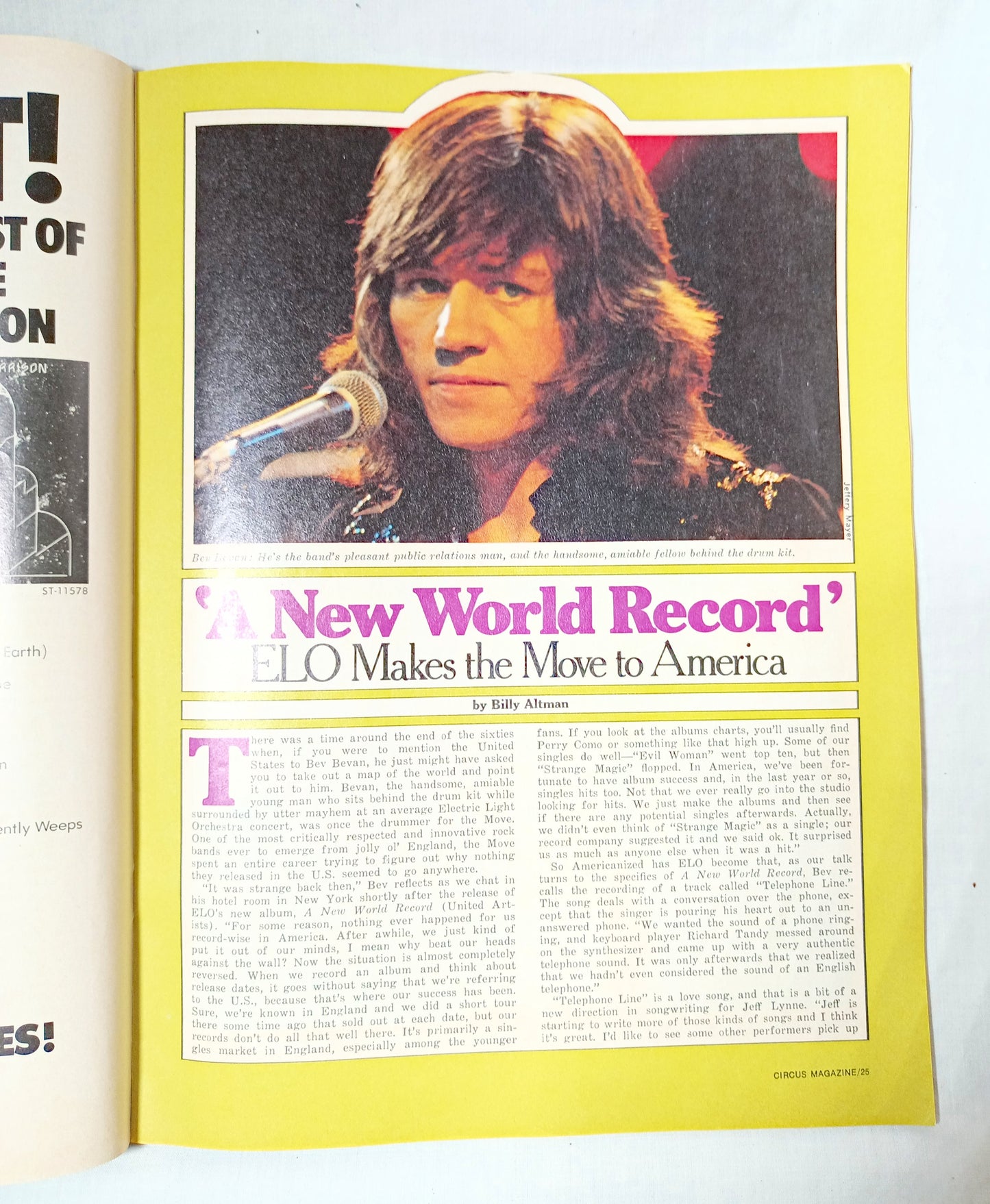 Circus Magazine Jan 17 1977 Breakouts Kiss ELO Elton Pryor NO POSTER - TulipStuff