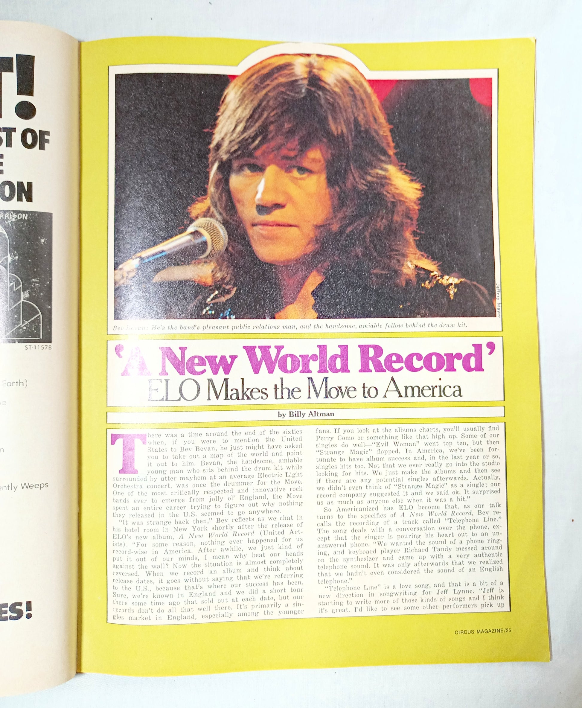 Circus Magazine Jan 17 1977 Breakouts Kiss ELO Elton Pryor NO POSTER - TulipStuff