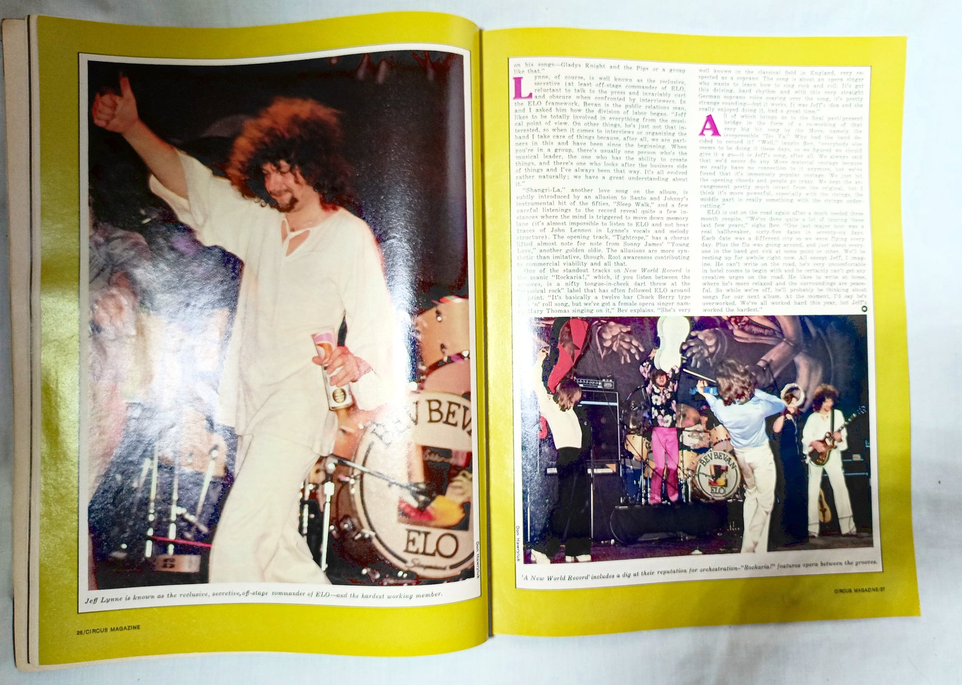 Circus Magazine Jan 17 1977 Breakouts Kiss ELO Elton Pryor NO POSTER - TulipStuff