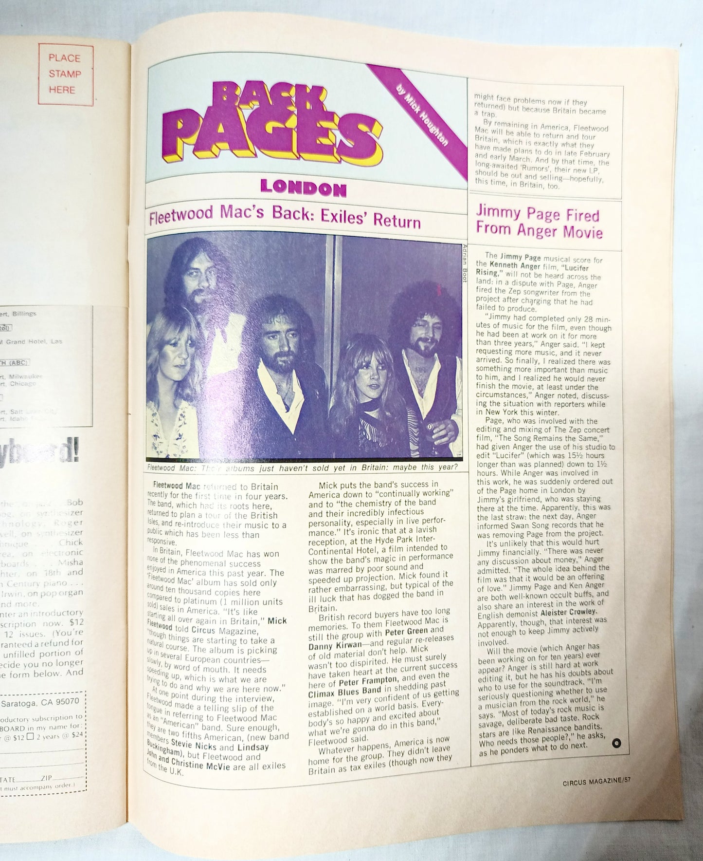 Circus Magazine Jan 17 1977 Breakouts Kiss ELO Elton Pryor NO POSTER - TulipStuff