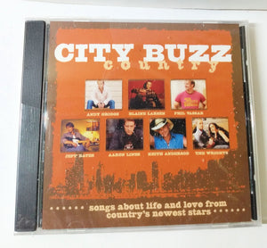 City Buzz Country Music Compilation Album CD Circuit City Promo 2005 - TulipStuff