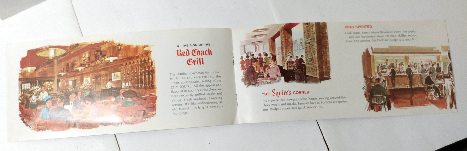 Loew's City Squire Motor Inn Broadway 51st 52nd New York Brochure 1963 - TulipStuff