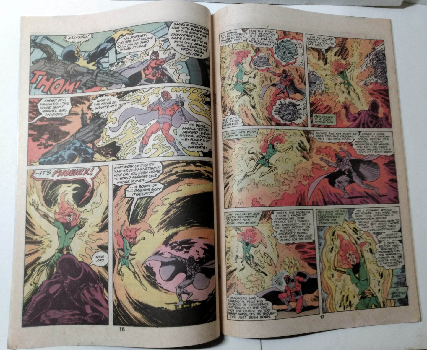 Classic X-Men Issue #18 Comic Book February 1988 Marvel Comics Magneto - TulipStuff