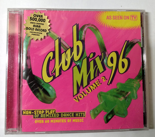 Club Mix '96 Volume 2 Speed Garage Tribal House Compilation CD 1996 - TulipStuff