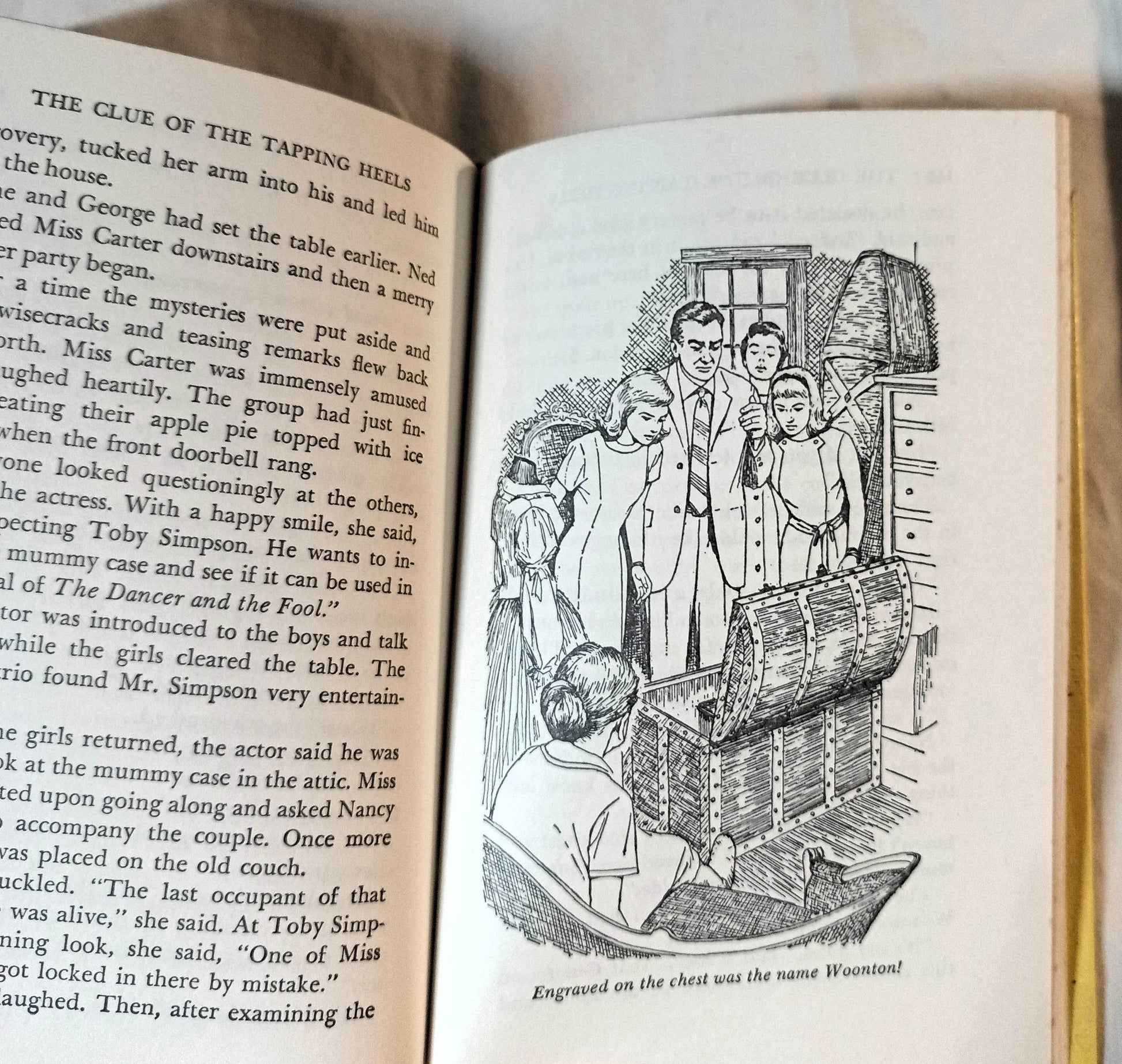 Nancy Drew Mystery Stories #16 The Clue Of The Tapping Heels 1969 - TulipStuff