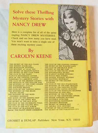 Nancy Drew Mystery Stories #16 The Clue Of The Tapping Heels 1969 - TulipStuff