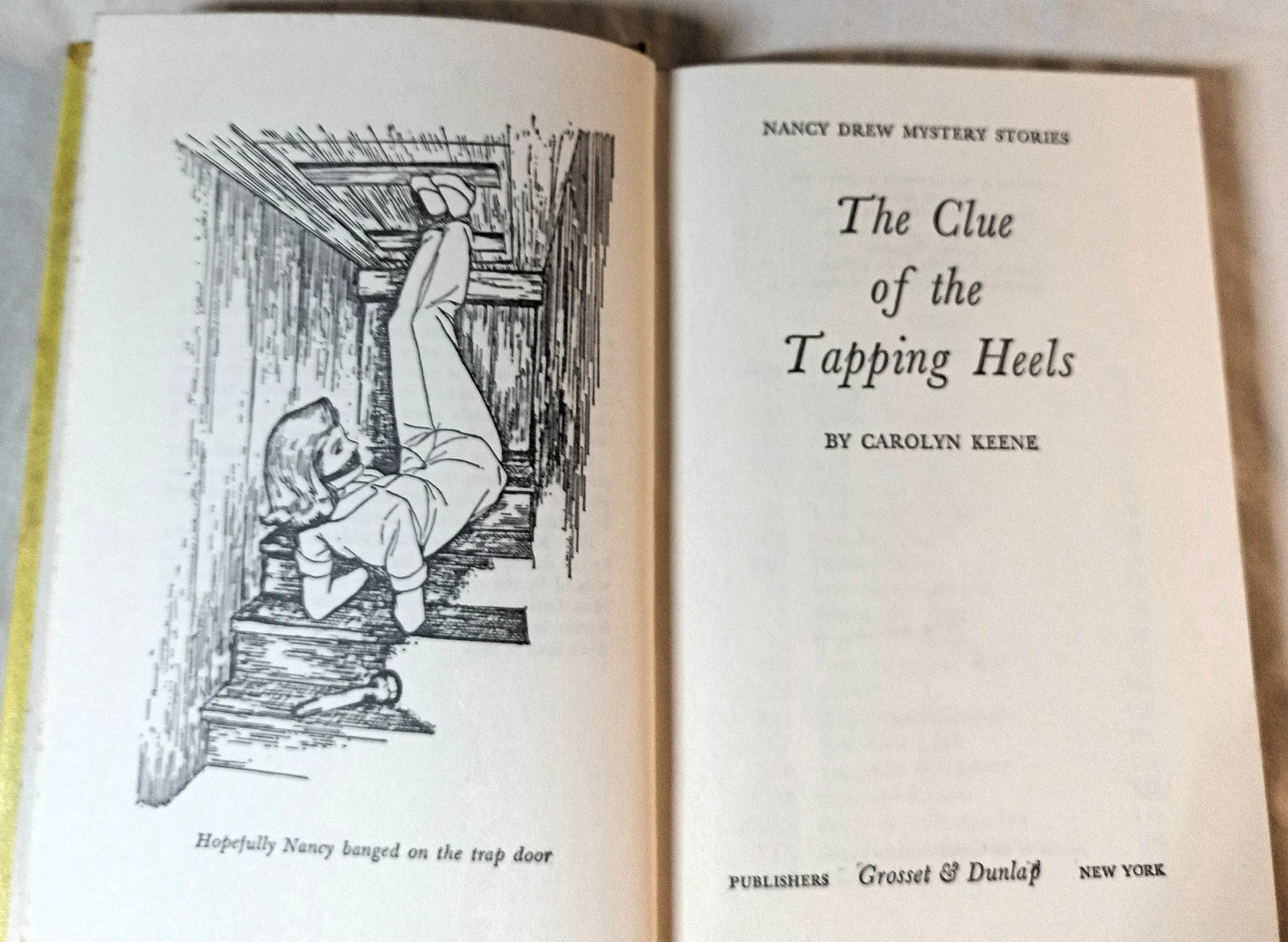 Nancy Drew Mystery Stories #16 The Clue Of The Tapping Heels 1969 - TulipStuff