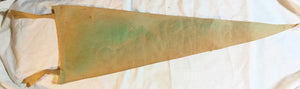 Coney Island NY Parachute Jump Steeplechase Park  26" Pennant 1940's - TulipStuff