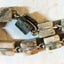 Connemara Marble 25” Rosary With Erin Crucifix Made In Ireland 1990's - TulipStuff