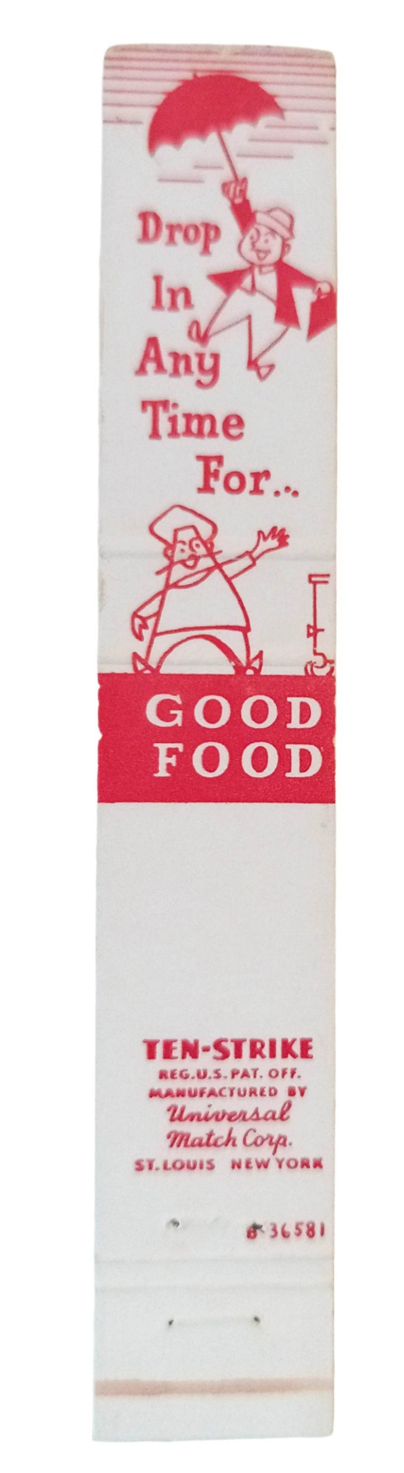 Connor Hotel Laramie Wyoming Matchbook Cover Late 1950's - TulipStuff