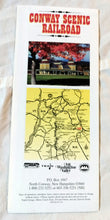 Load image into Gallery viewer, Conway Scenic Railroad New Hampshire 1995 Schedule Rates Events - TulipStuff

