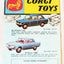 Corgi Toys Two-fold Checklist Catalog Playcraft 1964 - TulipStuff