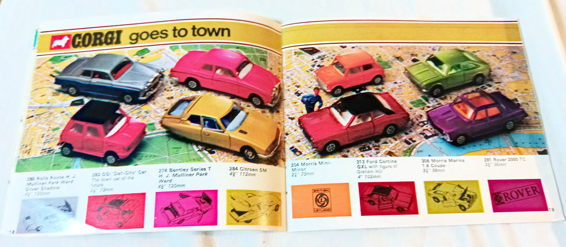 Corgi Toys 1973 Catalog Collector's Check List Mettoy Playcraft - TulipStuff
