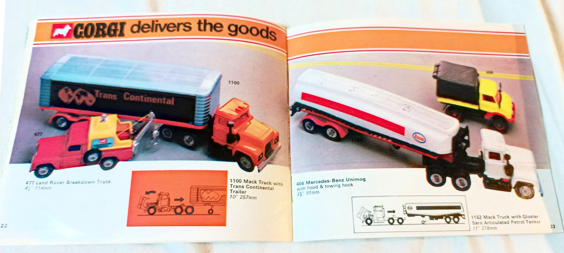 Corgi Toys 1973 Catalog Collector's Check List Mettoy Playcraft - TulipStuff