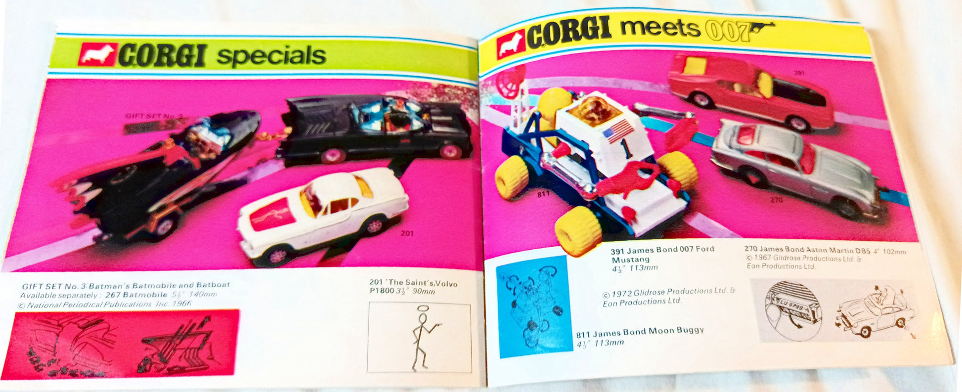 Corgi Toys 1973 Catalog Collector's Check List Mettoy Playcraft - TulipStuff