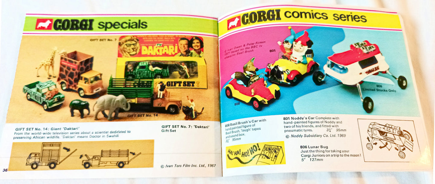 Corgi Toys 1973 Catalog Collector's Check List Mettoy Playcraft - TulipStuff