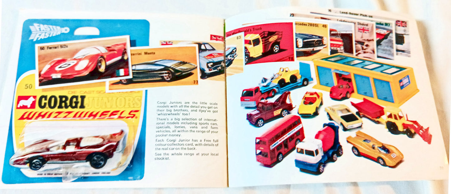 Corgi Toys 1973 Catalog Collector's Check List Mettoy Playcraft - TulipStuff