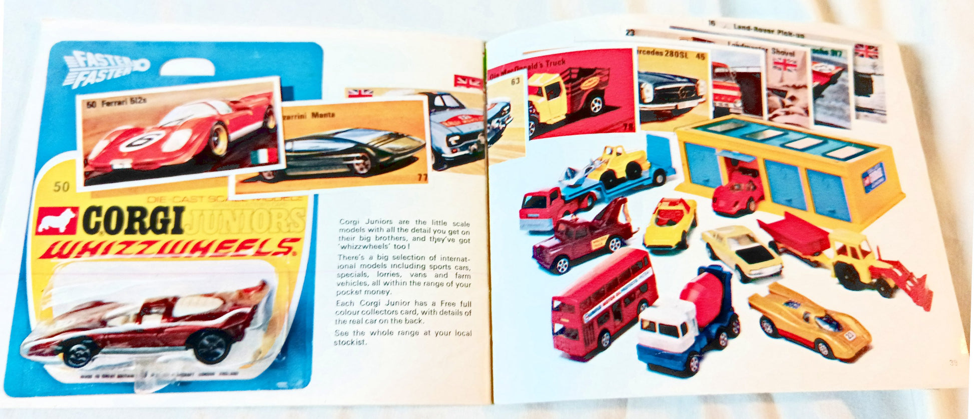 Corgi Toys 1973 Catalog Collector's Check List Mettoy Playcraft - TulipStuff