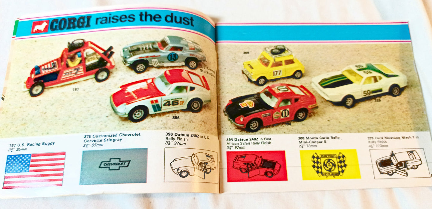 Corgi Toys 1973 Catalog Collector's Check List Mettoy Playcraft - TulipStuff