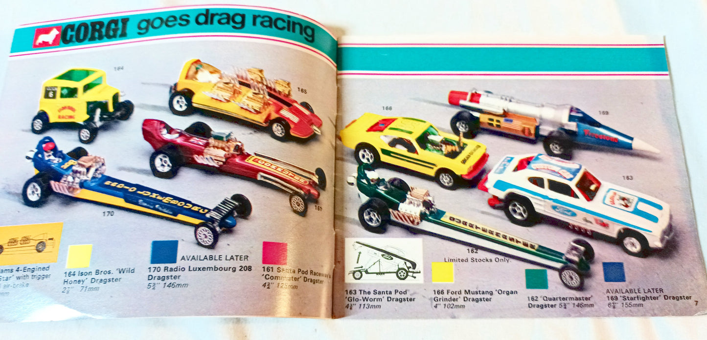 Corgi Toys 1973 Catalog Collector's Check List Mettoy Playcraft - TulipStuff