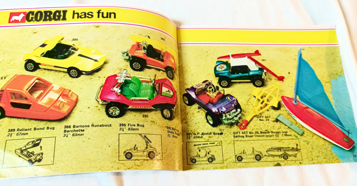 Corgi Toys 1973 Catalog Collector's Check List Mettoy Playcraft - TulipStuff