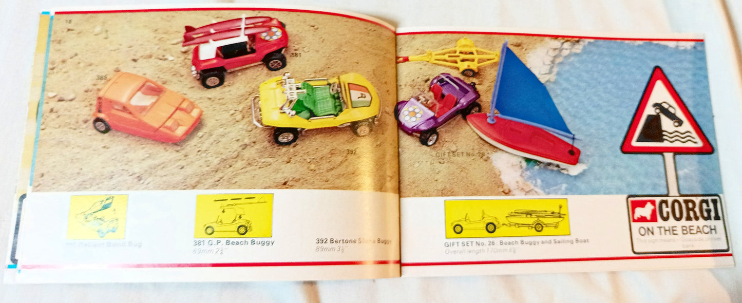 Corgi Toys 1974 Catalog Collector's Check List Mettoy England - TulipStuff