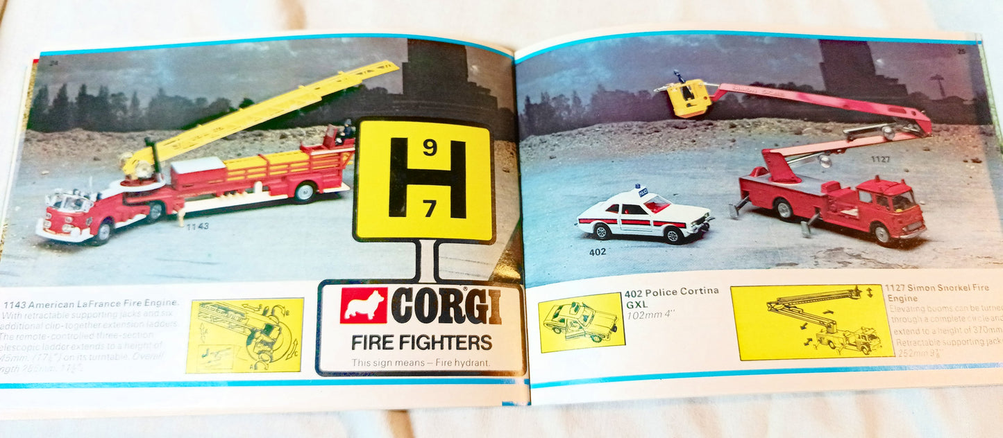 Corgi Toys 1974 Catalog Collector's Check List Mettoy England - TulipStuff