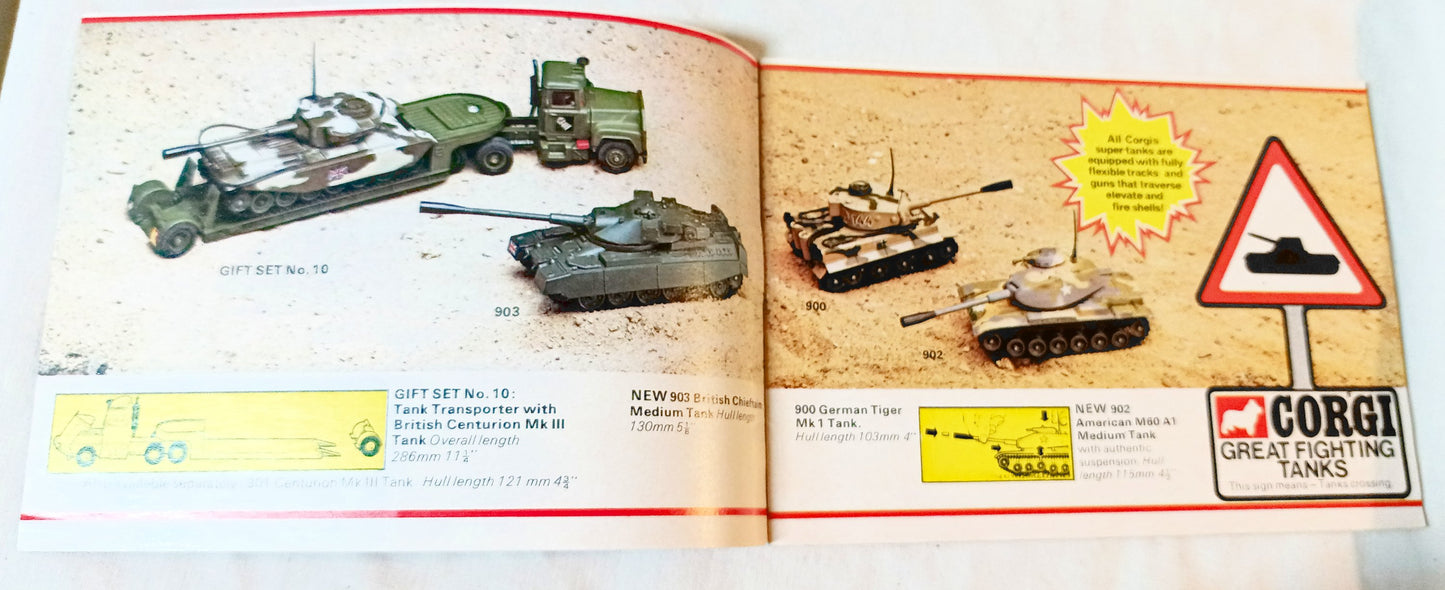 Corgi Toys 1974 Catalog Collector's Check List Mettoy England - TulipStuff