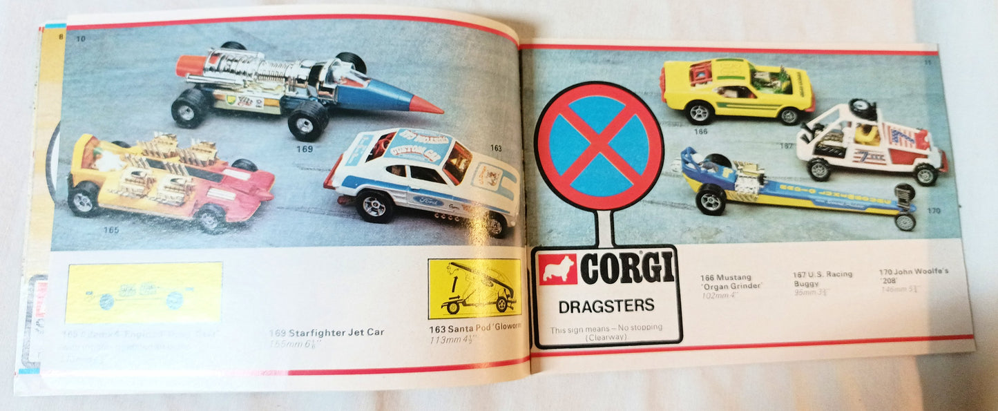 Corgi Toys 1974 Catalog Collector's Check List Mettoy England - TulipStuff