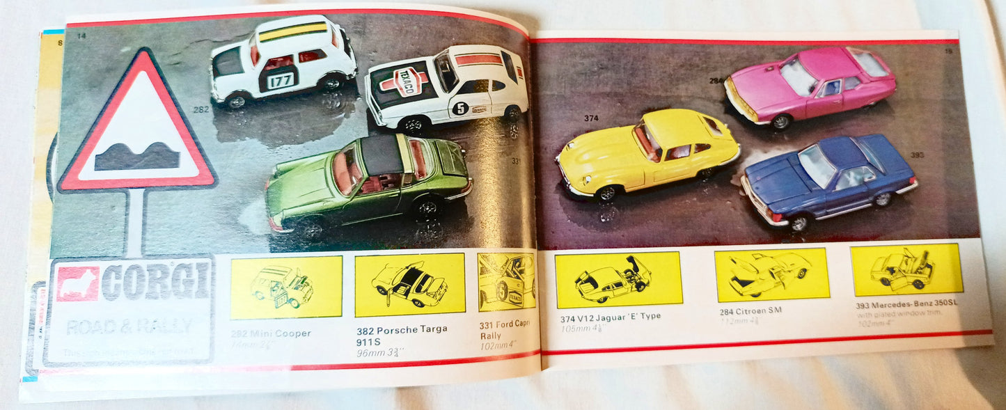 Corgi Toys 1974 Catalog Collector's Check List Mettoy England - TulipStuff